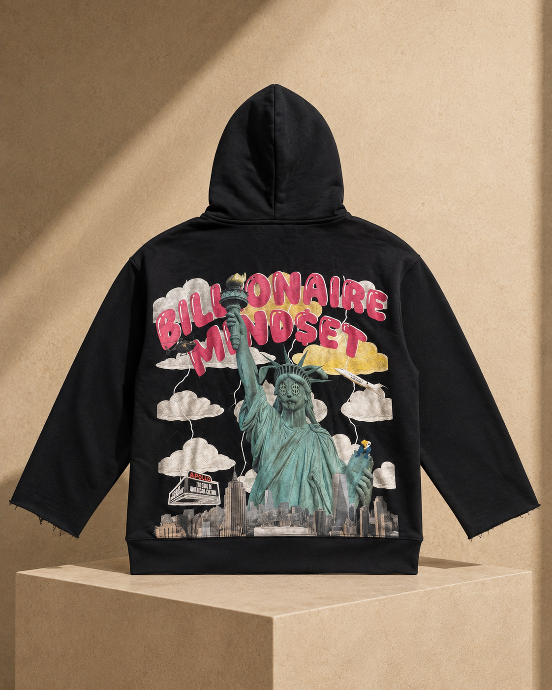 Lady liberty sports hoodie