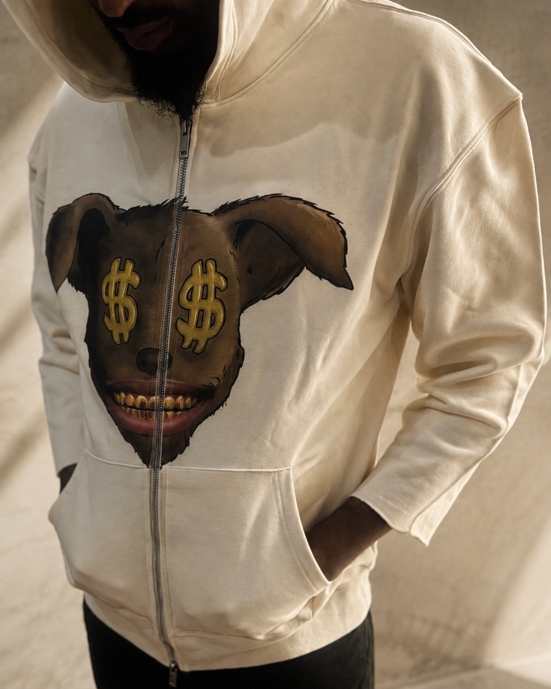 DC nights full zip hoodie