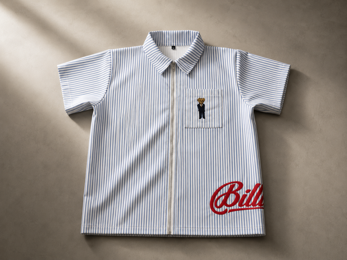 Mr. B Full zip shirt