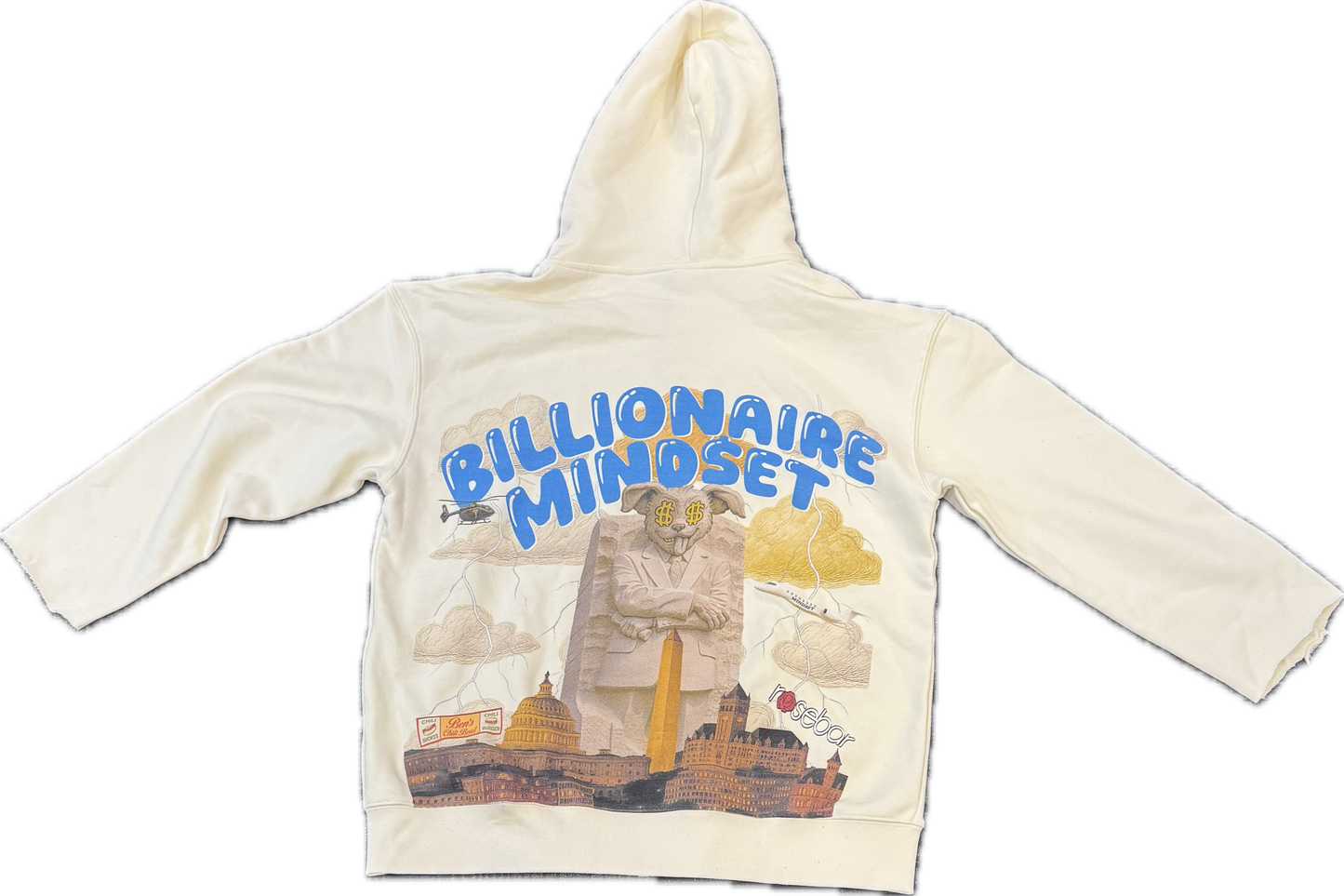 DC nights full zip hoodie