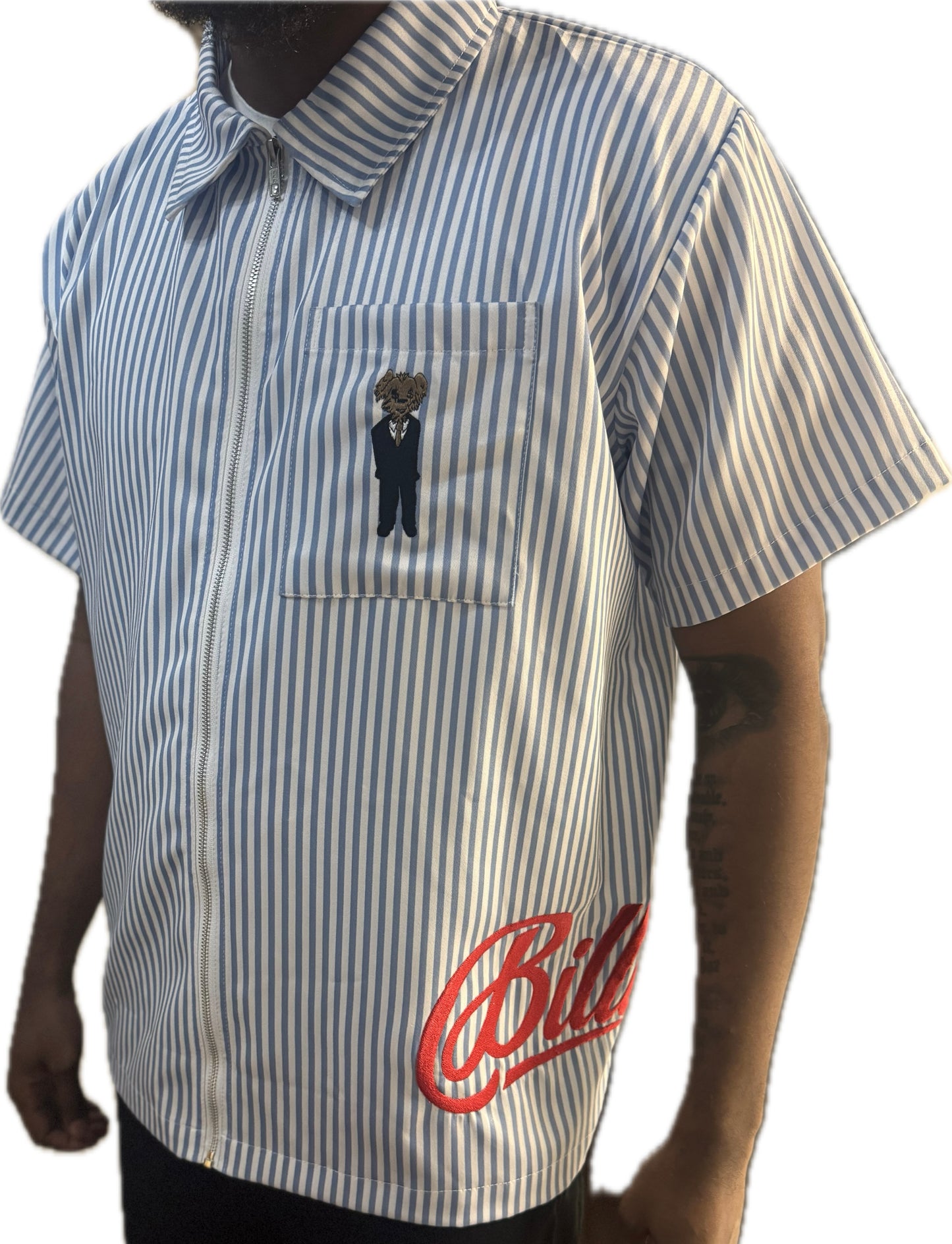 Mr. B Full zip shirt